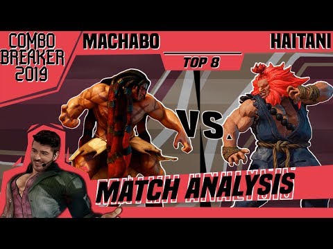 SFV AE Match Analysis: Combo Breaker 2019 TOP 8 - Machabo vs. Haitani