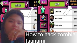 How to hack zombie tsunami:Coins and diamond