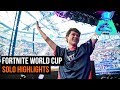 Fortnite World Cup - Solo finals highlights