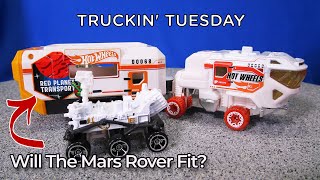 Truckin&#39; Tuesday! A Truck For Mars! Red Planet Transport Super Rigs by Hot Wheels - RGTV