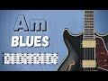 A Minor BLUES - Simple Groove Backing Track