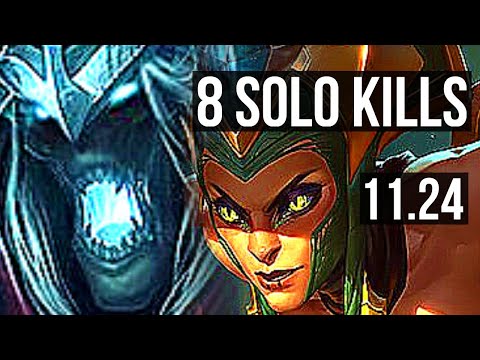 KARTHUS vs CASSIO (MID) | 2.4M mastery, 8 solo kills | EUW Master | 11.24