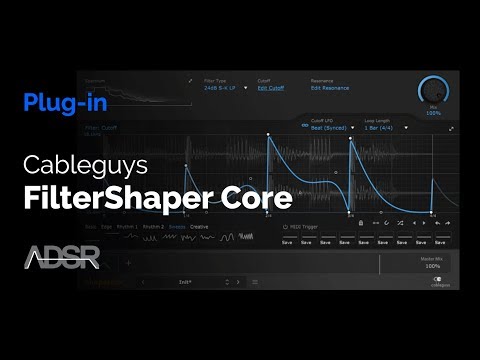 FilterShaper Core by Cableguys - Essential Filter With Custom Modulation