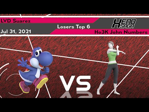 [Smash Ultimate] Xenosaga XXXIV (L.Top 6) - LVD  Suarez vs Ho3K  John Numbers