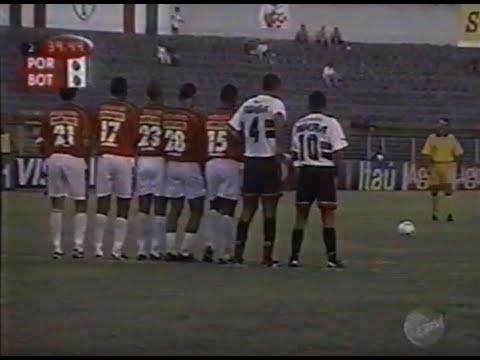 PORTUGUESA 0x1 BOTAFOGO-SP - Campeonato Paulista Série A1 2001 - EPTV Esporte - Doni