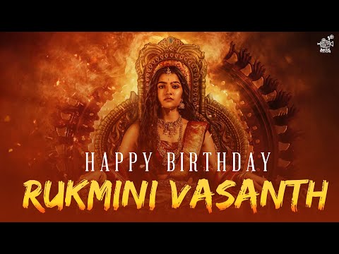 Rukmini Vasanth Birthday Wishes Video | Kannada Special | Shriratna Film Company