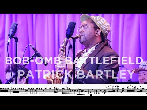 Bob-Omb Battlefield - 8 Bit Big Band [Patrick Bartley Alto Sax Solo Transcription]