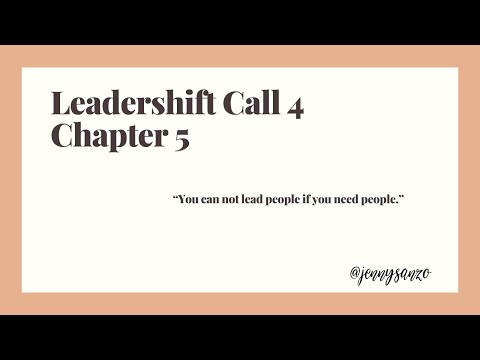 Leadershift Call 4 - The Relational Shift