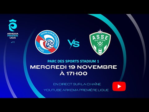 J7 I RC Strasbourg vs ASSE en replay I ARKEMA Première Ligue 2025-2026