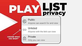 How To Make Playlist On Youtube Private (latest update)