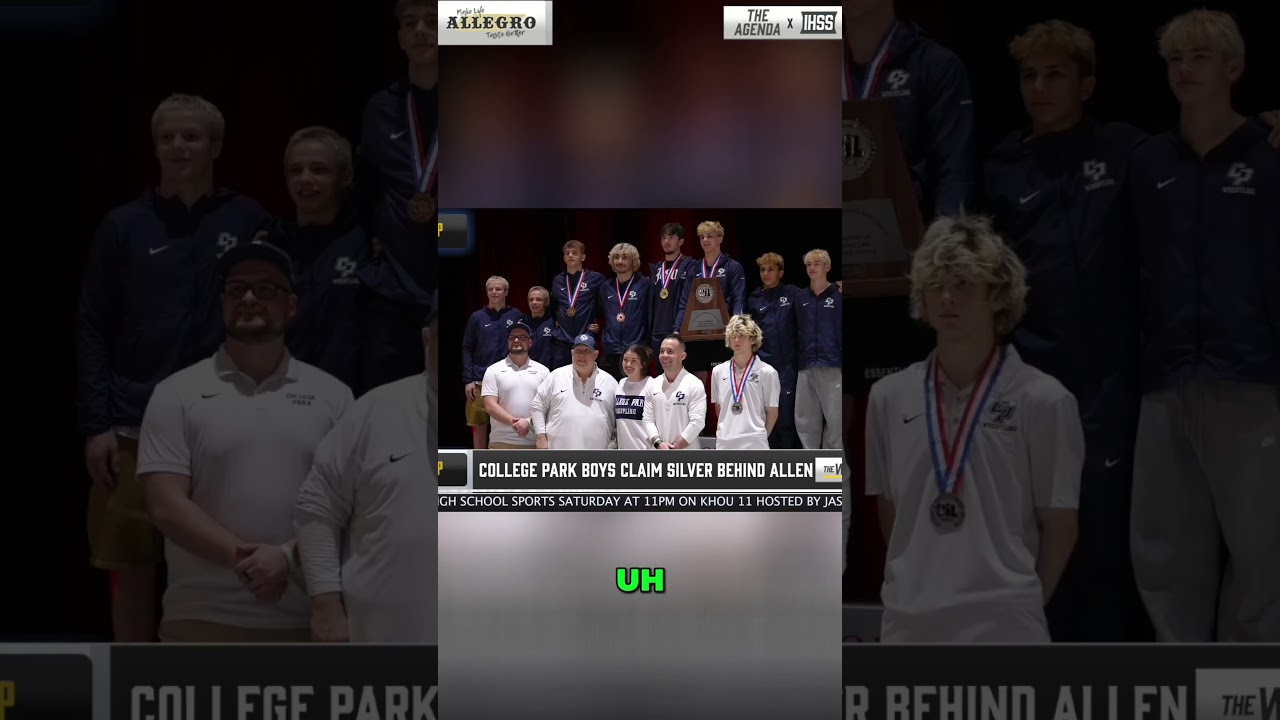 College Park Finishes Second At UIL Wrestling Championships