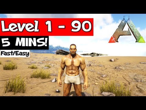 *UPDATED 2023* Ark The Island Note Run (Lv. 90 in 5 Mins)