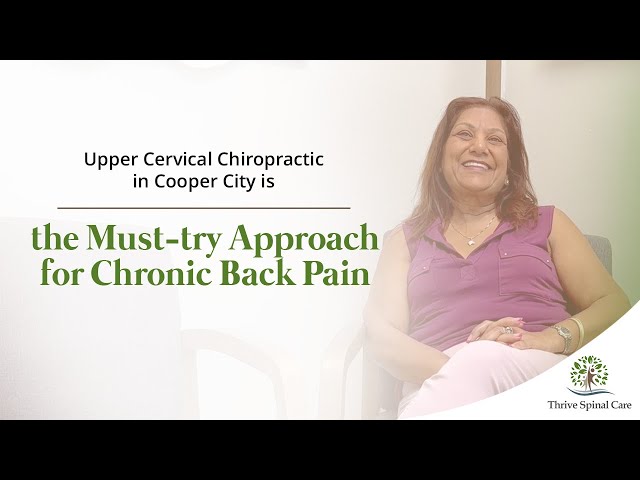 Upper Cervical Chiropractic in Cooper City is the Must-try Approach for Chronic Back Pain