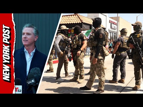 Governor Newsom slams masked ICE agents 'disappearing' immigrants