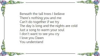 Crowded House - I Love You Dawn Lyrics