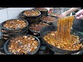 Ultimate Wok Skill BEST 4 Amazing Chinese Noodle Dish Masters In Korea Korean Street Food