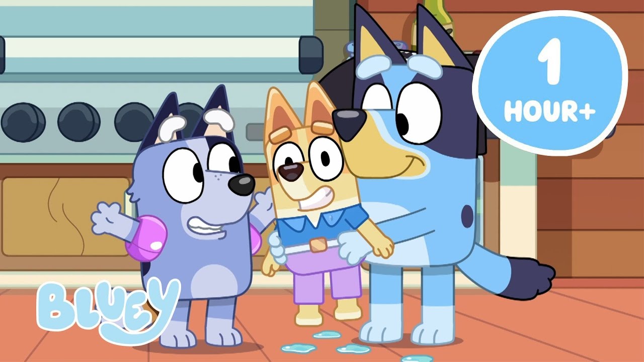 🔴LIVE: Bluey Festive Full Episodes 💙 1HOUR! | Bluey