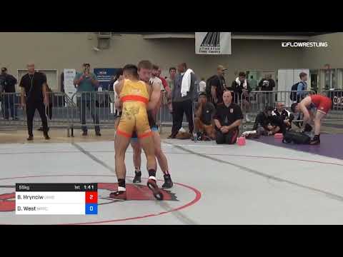 55 Kg Quarterfinal Bruce Hrynciw Marines Vs Drew West Northern Illinois RTC