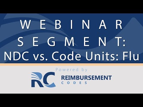 RJ Health - NDC vs. Code Units: Flu Vaccine - Webinar Segment