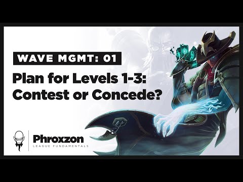 Wave Management 01: Contest or Concede at Levels 1-3