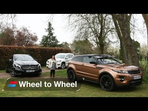 Land Rover Range Rover Evoque vs Mercedes GLA vs Volkswagen Tiguan video 4 of 4
