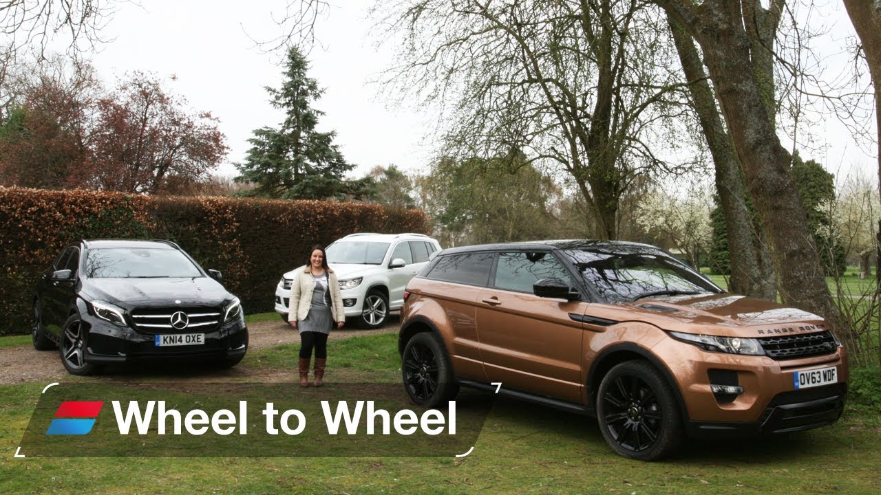 Land Rover Range Rover Evoque vs Mercedes GLA vs Volkswagen Tiguan video 4 of 4