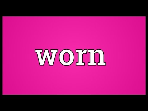 Worn Meaning