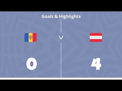 Moldova U21 - Austria U21 0-4 | All Goals & Highlights 2023