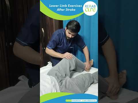 Lower Limb Exercises After Stroke #shorts