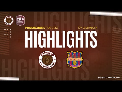 FC Capurso - Sporting Apricena, 11 Febbraio 2024