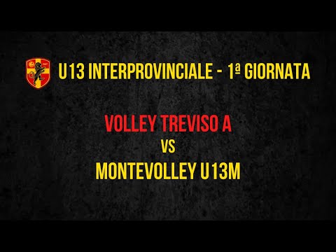 UNDER 13:  VOLLEY TREVISO A - MONTEVOLLEY U13M