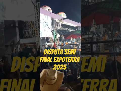 disputa semifinal rodeio#expoterra#2025#terra rica pr