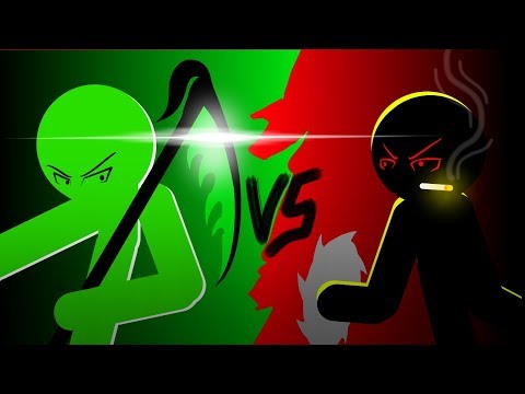 Joker VS Razor | RHG Battle #2 | Stick Nodes | Stickman