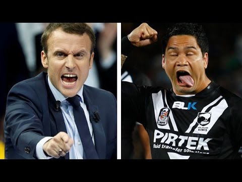 Macron hurle lors de son meeting du 10 décembre 2016