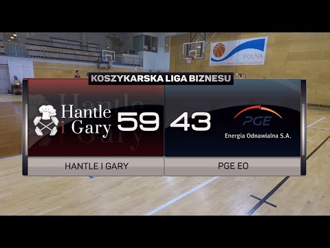 Hantle i Gary vs PGE EO - 13 kolejka - II Liga Warszawa - Sportowa Liga Biznesu
