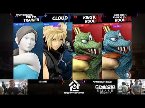 Typo Friday 6/7/19 - LKD/Fusio VS PapaKarcher/ThiccBoi - Amiibo Doubles Semi Finals