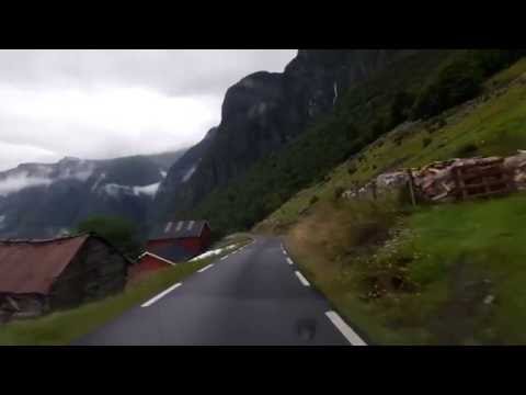 Dangerous & Exhilarating Mountain Road Drives, Norway (Stegastien) Old Snow Road