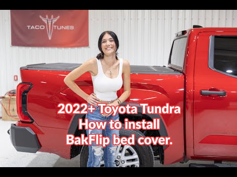 2022+ Toyota Tundra Crewmax - How to install BakFlip Bed cover Installation MX4 tonneau F1 G2 X4s