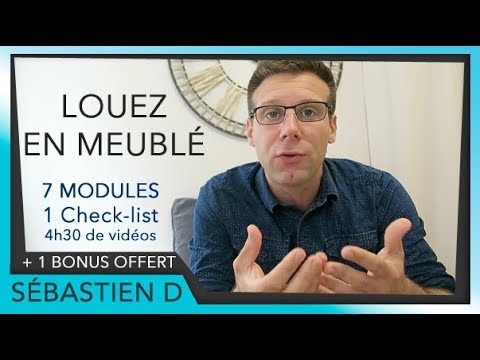 Louez en meublé