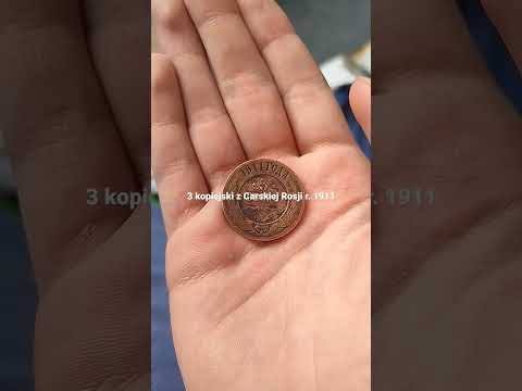3 kopiejki z Carskiej Rosji r. 1911