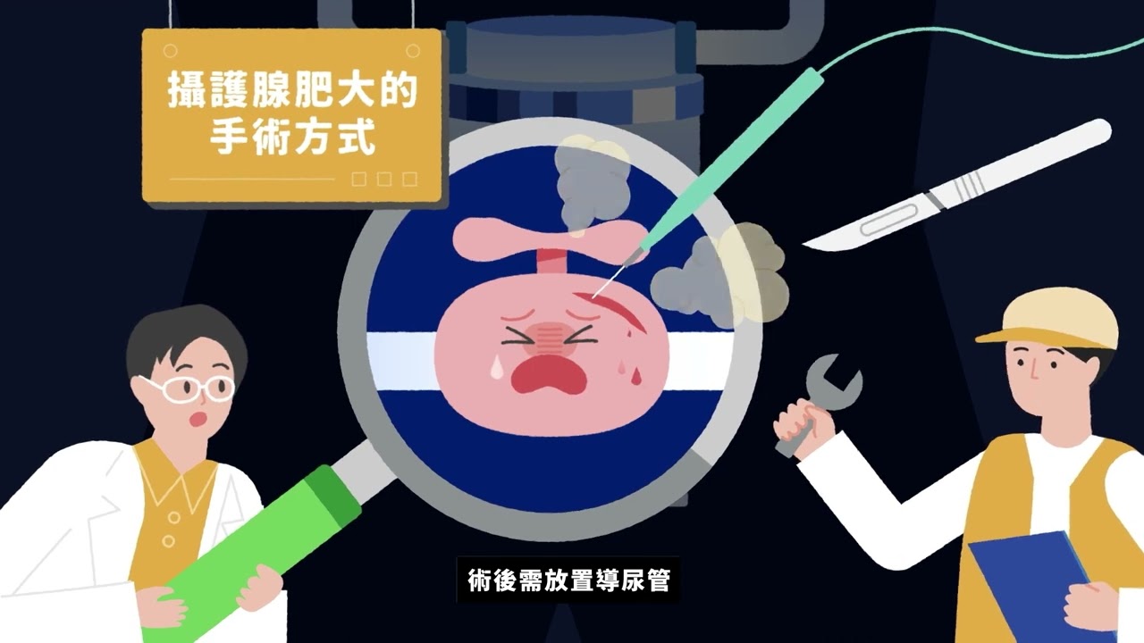 夜尿、尿不出來怎麼辦？新微創手術治療攝護腺肥大