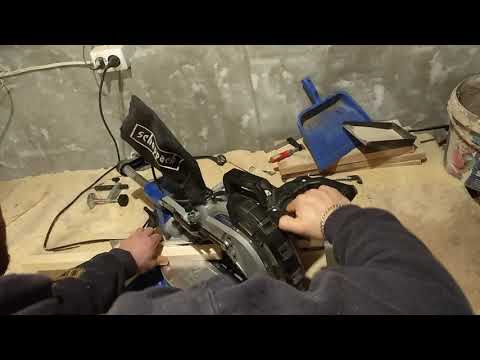Обзор торцовочно-витяжної пили Scheppach HM216