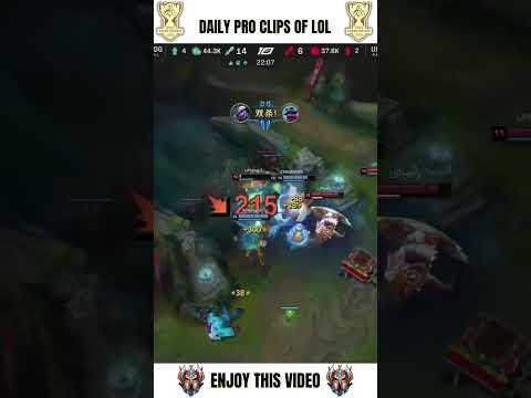 Insane Triple Kill by JDG Knight decimates UP! #shorts