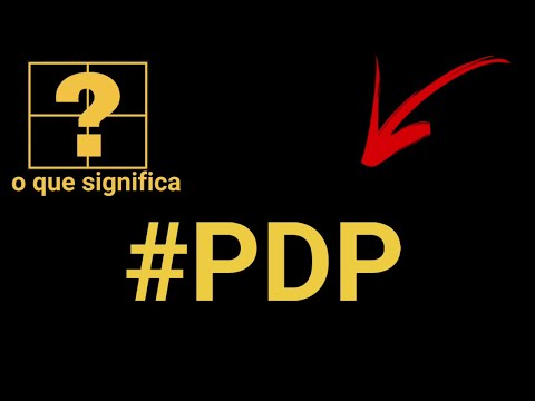 Vídeo: PDP no WhatsApp: significado e como usar