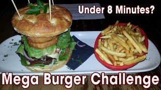 Mega Burger Challenge Carpe Diem's QUADRUPLE Cheeseburger RECORD!!