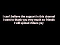 Thanks For Suscribe