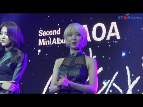 AOA 미니앨범 ‘사뿐사뿐’ 발매기념 쇼케이스 - 초아 "1위 또 하고 싶다"