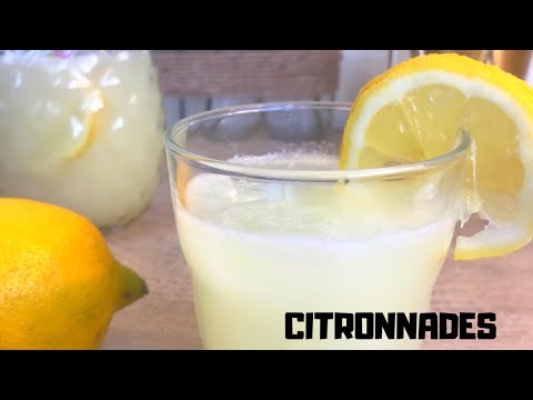 CITRONNADE MAISON FACILE ET FRAÎCHE EN 10 minutes 😍