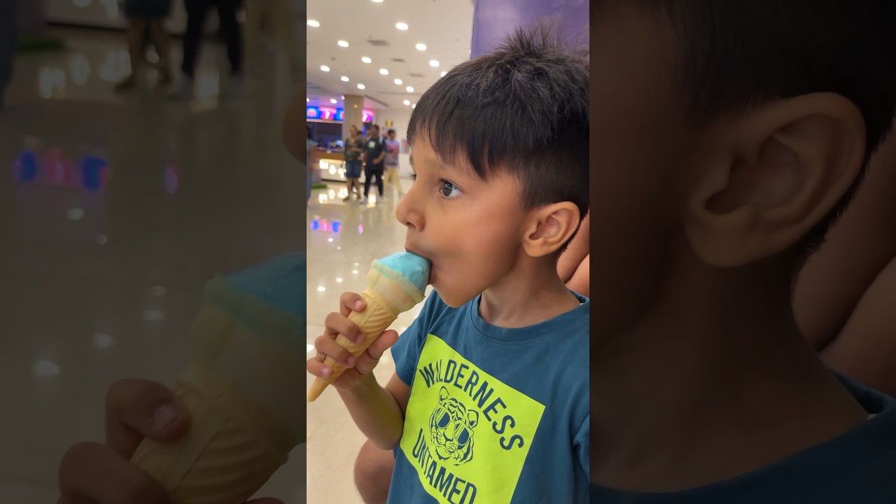Sundae funday 😍#shorts#youtubeshorts#cutebaby#icecream#love#shortsfeed#viral#video