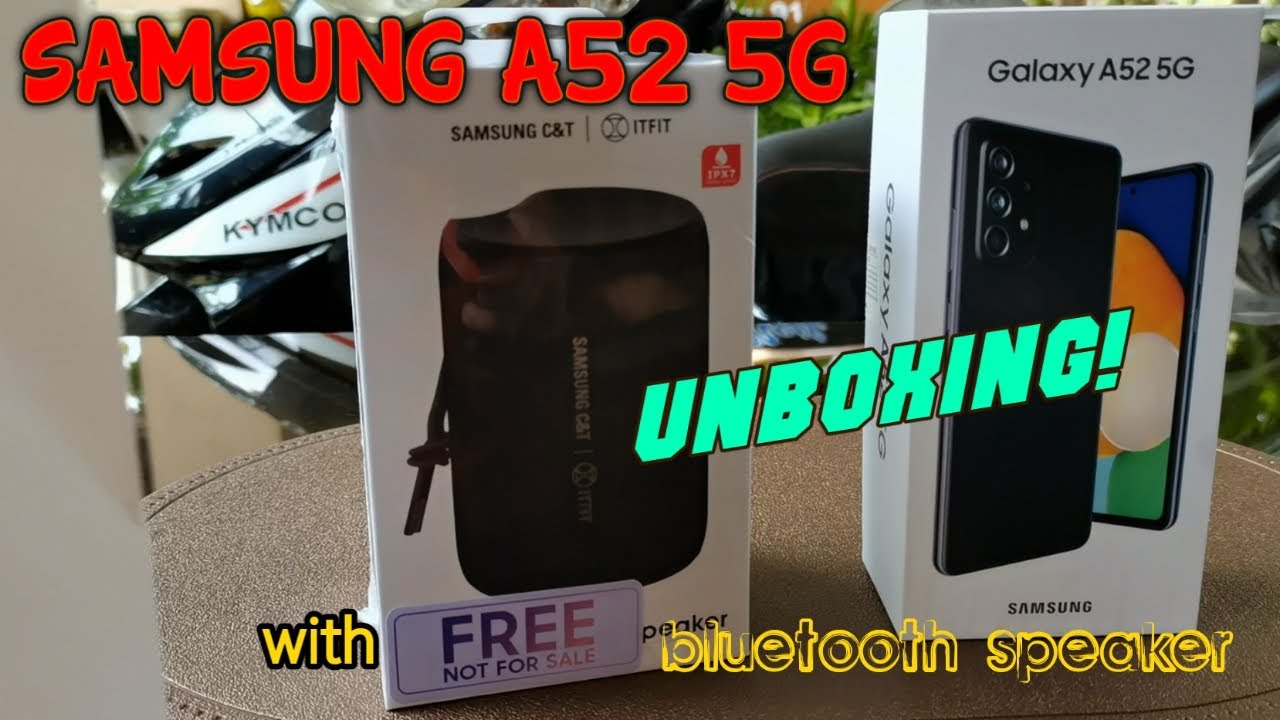 Samsung Galaxy a52 5G Unboxing and Review! plus FREE Samsung ITFIT Bluetooth Speaker - Philippines